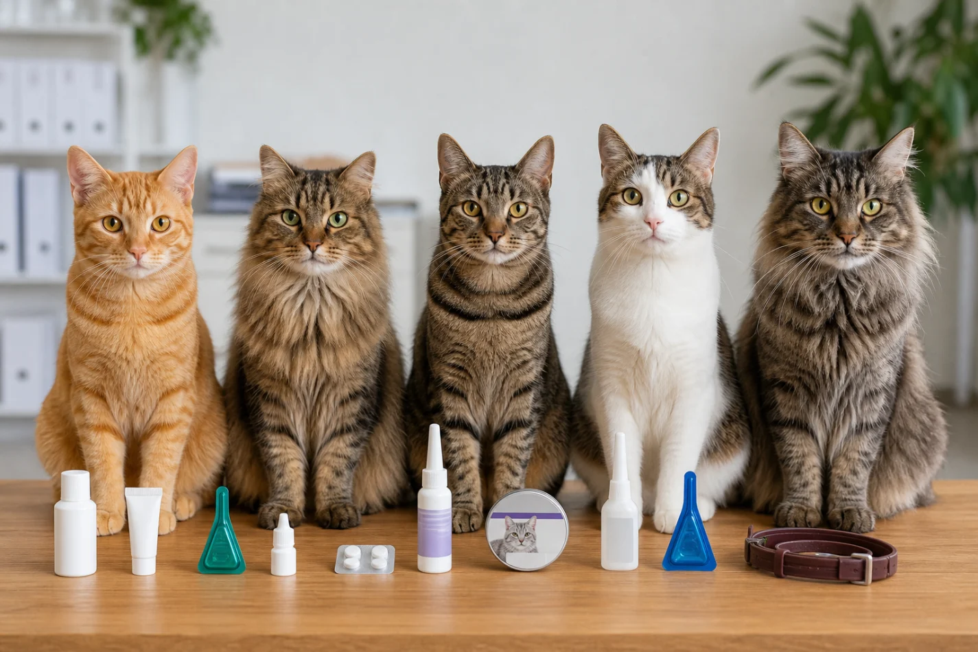 Melhor antipulgas para gatos em cada caso 